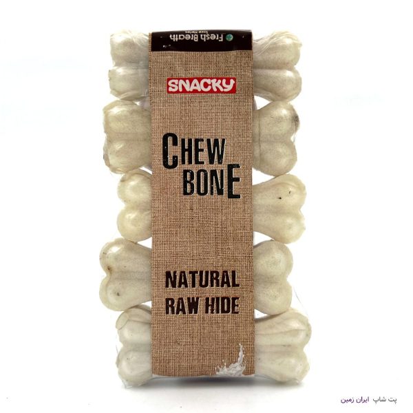 Snacky Chew Bone Milk 5pcs