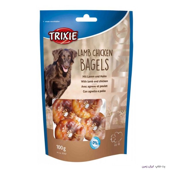 trixie lamb chicken bagels