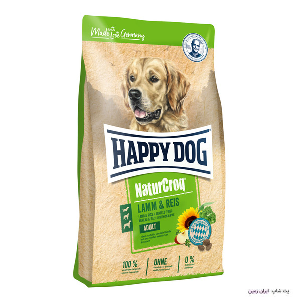 happy dog natural croq adult lamb rice