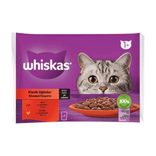 Whiskas With Beef amp Chicken Multipack