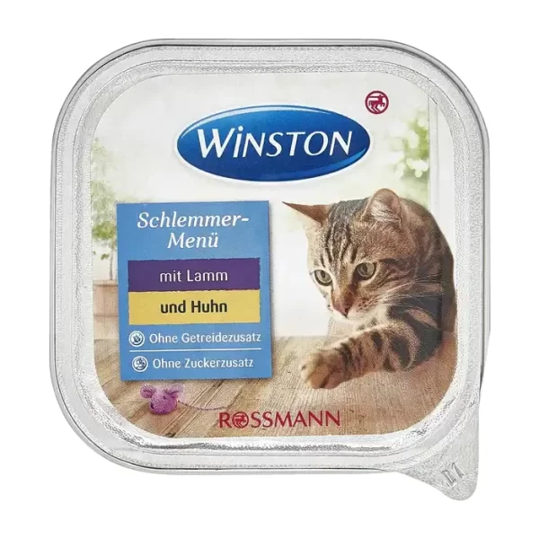 Winston Mit Lamm und Huhn