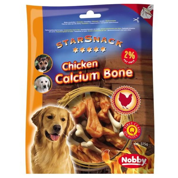 Nobby Star Snack Chicken Calcium Bone 11zon 1