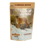 پوچ گربه تیست آو د وایلد طعم قزل آلا و مرغ و بوقلمون Taste of the Wild Canyon River